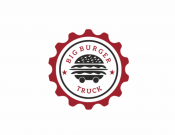 Projekt graficzny, nazwa firmy, tworzenie logo firm BIG BURGER TRUCK logo foodtrucka   - TurkusArt