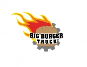 Projekt graficzny, nazwa firmy, tworzenie logo firm BIG BURGER TRUCK logo foodtrucka   - karkruk