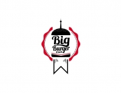 Projekt graficzny, nazwa firmy, tworzenie logo firm BIG BURGER TRUCK logo foodtrucka   - MMgraf