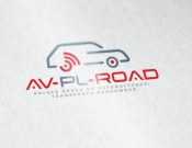 Projekt graficzny, nazwa firmy, tworzenie logo firm Logo dla projektu AV-PL-ROAD - stone
