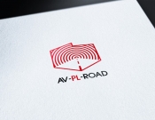 Projekt graficzny, nazwa firmy, tworzenie logo firm Logo dla projektu AV-PL-ROAD - noon