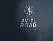 Projekt graficzny, nazwa firmy, tworzenie logo firm Logo dla projektu AV-PL-ROAD - texter