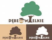 Projekt graficzny, nazwa firmy, tworzenie logo firm Logo Dębe jest Wielkie  - Ikusia