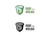 Projekt graficzny, nazwa firmy, tworzenie logo firm Logo Dębe jest Wielkie  - dzianis