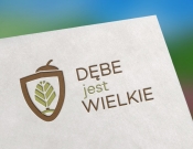 Projekt graficzny, nazwa firmy, tworzenie logo firm Logo Dębe jest Wielkie  - xdestx3