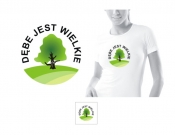 Projekt graficzny, nazwa firmy, tworzenie logo firm Logo Dębe jest Wielkie  - evadesign