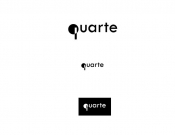 Projekt graficzny, nazwa firmy, tworzenie logo firm Logo - QUARTE - projektowanie wnętrz - makkena