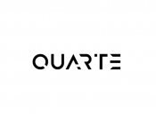 Projekt graficzny, nazwa firmy, tworzenie logo firm Logo - QUARTE - projektowanie wnętrz - stone