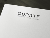 Projekt graficzny, nazwa firmy, tworzenie logo firm Logo - QUARTE - projektowanie wnętrz - bluerr94