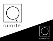 Projekt graficzny, nazwa firmy, tworzenie logo firm Logo - QUARTE - projektowanie wnętrz - nataliabudzynska