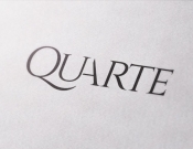Projekt graficzny, nazwa firmy, tworzenie logo firm Logo - QUARTE - projektowanie wnętrz - LucasET