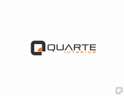 Projekt graficzny, nazwa firmy, tworzenie logo firm Logo - QUARTE - projektowanie wnętrz - ZARR