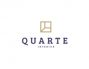 Projekt graficzny, nazwa firmy, tworzenie logo firm Logo - QUARTE - projektowanie wnętrz - MDesign1