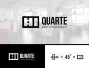 Projekt graficzny, nazwa firmy, tworzenie logo firm Logo - QUARTE - projektowanie wnętrz - Jakub_S