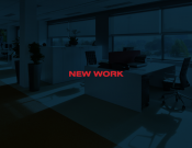 Projekt graficzny, nazwa firmy, tworzenie logo firm Konkurs LOGO New Work  - sansey