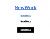 Projekt graficzny, nazwa firmy, tworzenie logo firm Konkurs LOGO New Work  - makkena
