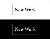 Projekt graficzny, nazwa firmy, tworzenie logo firm Konkurs LOGO New Work  - Jakub_S