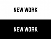 Projekt graficzny, nazwa firmy, tworzenie logo firm Konkurs LOGO New Work  - GraphicDesigner