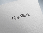 Projekt graficzny, nazwa firmy, tworzenie logo firm Konkurs LOGO New Work  - Blanker