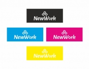 Projekt graficzny, nazwa firmy, tworzenie logo firm Konkurs LOGO New Work  - DEJWID
