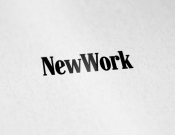 Projekt graficzny, nazwa firmy, tworzenie logo firm Konkurs LOGO New Work  - radofreshdesign
