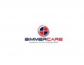 Projekt graficzny, nazwa firmy, tworzenie logo firm BimmerCare- elektronika pojazdów BMW - stone