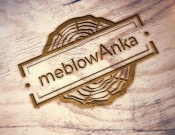 Projekt graficzny, nazwa firmy, tworzenie logo firm Logo dla pracowni MEBLOWANKA - haluna