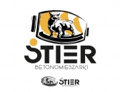 Projekt graficzny, nazwa firmy, tworzenie logo firm Nowe logo STIER betonomieszarka - timur