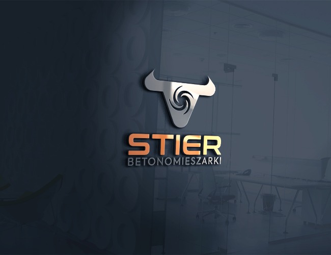 Projektowanie logo dla firm,  Nowe logo STIER betonomieszarka, logo firm - blyss
