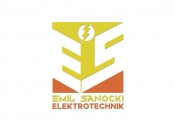 Projekt graficzny, nazwa firmy, tworzenie logo firm Logo Firmy Elektrycznej - Dizajnerek
