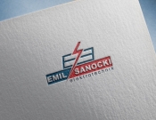 Projekt graficzny, nazwa firmy, tworzenie logo firm Logo Firmy Elektrycznej - jaczyk
