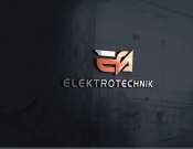 Projekt graficzny, nazwa firmy, tworzenie logo firm Logo Firmy Elektrycznej - stone