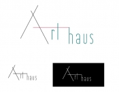 Projekt graficzny, nazwa firmy, tworzenie logo firm Arthaus - dekoracje wnętrz  - aprica