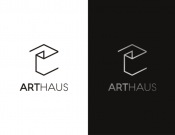 Projekt graficzny, nazwa firmy, tworzenie logo firm Arthaus - dekoracje wnętrz  - kruszynka