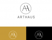 Projekt graficzny, nazwa firmy, tworzenie logo firm Arthaus - dekoracje wnętrz  - paryska93