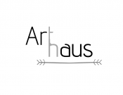 Projekt graficzny, nazwa firmy, tworzenie logo firm Arthaus - dekoracje wnętrz  - logo-dominika