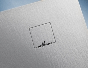 Projekt graficzny, nazwa firmy, tworzenie logo firm Arthaus - dekoracje wnętrz  - jaczyk