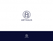 Projekt graficzny, nazwa firmy, tworzenie logo firm Arthaus - dekoracje wnętrz  - Mixtura