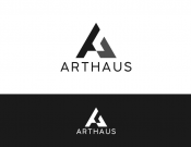 Projekt graficzny, nazwa firmy, tworzenie logo firm Arthaus - dekoracje wnętrz  - Quavol