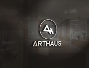 Projekt graficzny, nazwa firmy, tworzenie logo firm Arthaus - dekoracje wnętrz  - feim