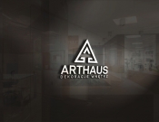 Projekt graficzny, nazwa firmy, tworzenie logo firm Arthaus - dekoracje wnętrz  - feim