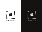 Projekt graficzny, nazwa firmy, tworzenie logo firm Arthaus - dekoracje wnętrz  - kruszynka