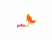 Projekt graficzny, nazwa firmy, tworzenie logo firm Logotyp dla adresu: prito.pl  - TurkusArt