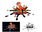 Projekt graficzny, nazwa firmy, tworzenie logo firm Logotyp dla adresu: prito.pl  - alienmar