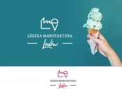 Projekt graficzny, nazwa firmy, tworzenie logo firm Logo dla LODZIARNI  - mooya