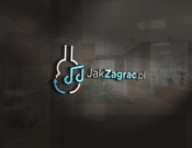Projekt graficzny, nazwa firmy, tworzenie logo firm Stwórz logo dla JakZagrac.pl - feim