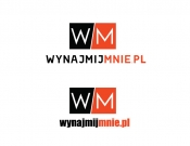 Projekt graficzny, nazwa firmy, tworzenie logo firm LOGO dla www.wynajmijmnie.pl - Nemek