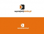 Projekt graficzny, nazwa firmy, tworzenie logo firm LOGO dla www.wynajmijmnie.pl - Emdee
