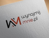 Projekt graficzny, nazwa firmy, tworzenie logo firm LOGO dla www.wynajmijmnie.pl - xdestx3