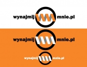 Projekt graficzny, nazwa firmy, tworzenie logo firm LOGO dla www.wynajmijmnie.pl - alienmar